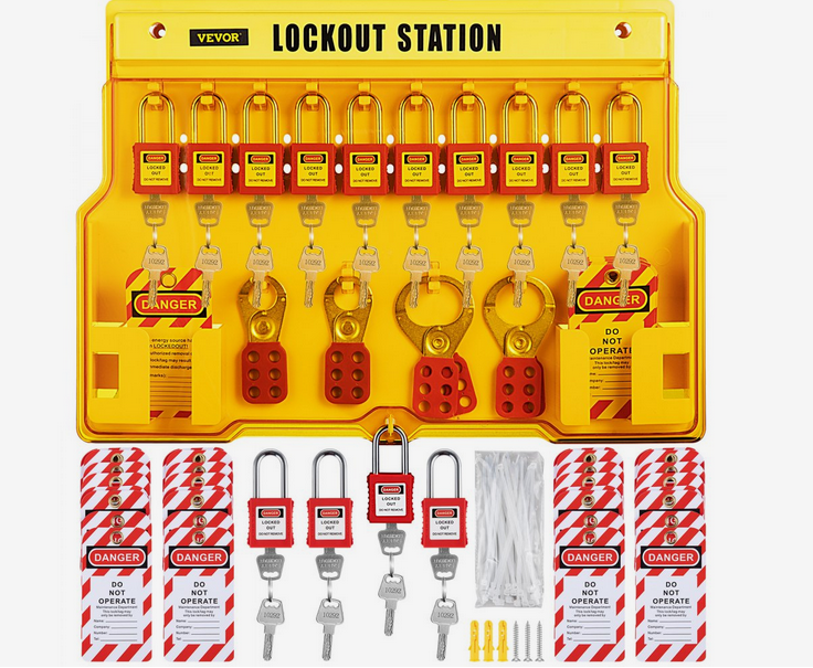 Imagen de KIT DE BLOQUEO Y ETIQUETADO 55.8X39.3 CM